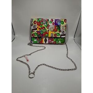 MITZ Rare M&M's World‎ Handmade Crossbody Handbag With Chain
